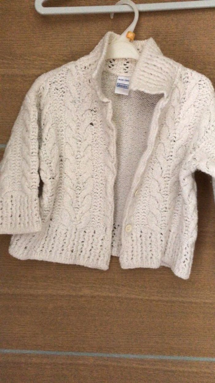 Veste en laine Absorba 3 ans
