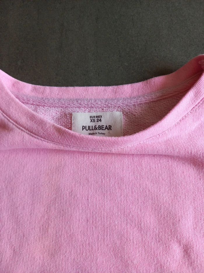 Sweat rose extra large taille XS - photo numéro 2
