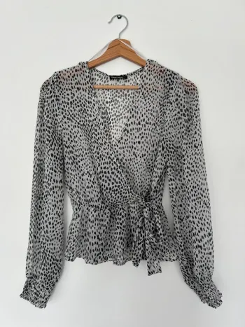 Blouse transparente à pois femme Tally Weijl