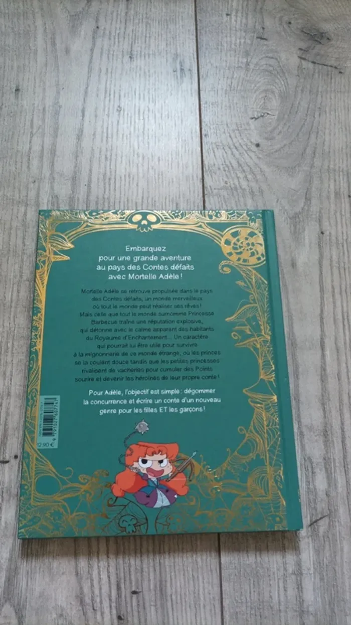 Magnifique livre "mortelle Adèle au pays des contes defaits" neuf - photo numéro 3