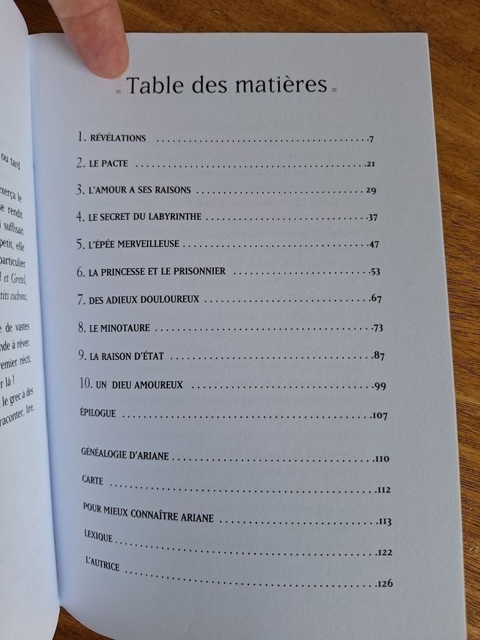 Livre sur la mythologie " Ariane contre le minotaure " de Marie-Odile Hartmann - photo numéro 4