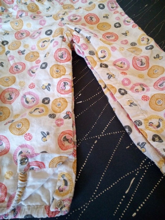 Combinaison blanche oiseaux - photo numéro 3