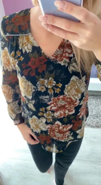 Blouse fleurie Promod