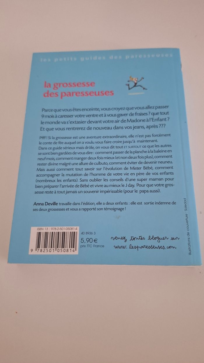 Livre la grossesse des paresseuses - photo numéro 2