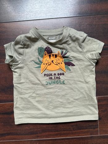 Tee shirt vert
