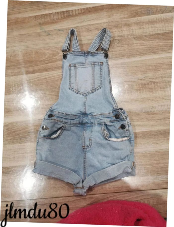 Salopette jean 10 ans