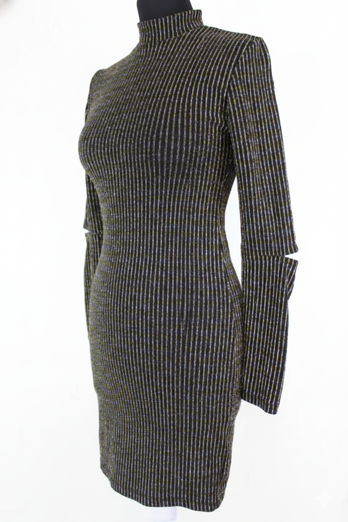 Robe Moulante de Soirée/Fêtes - Coudes Ouverts - photo numéro 2