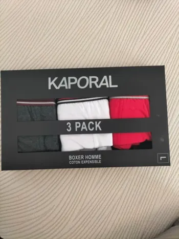 Lot de 3 boxers homme Kaporal L
