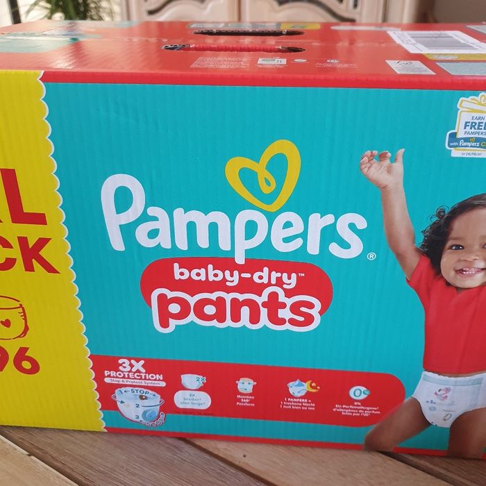Couches Pampers Baby Dry Pants taille 5 pack XXL - photo numéro 4