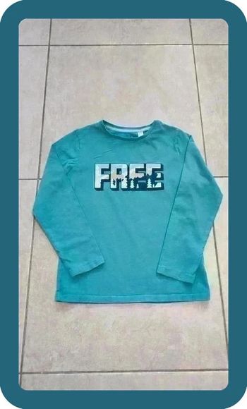 Beau t-shirt manches longues en coton 8 ans Okaïdi