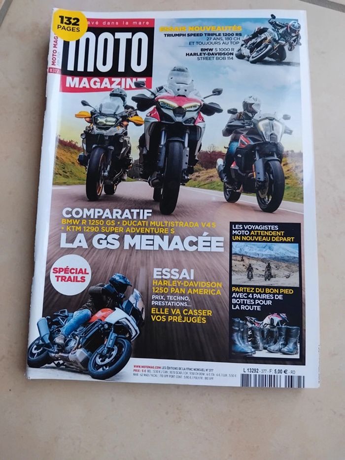 Lot moto magazine année 2021 - photo numéro 6