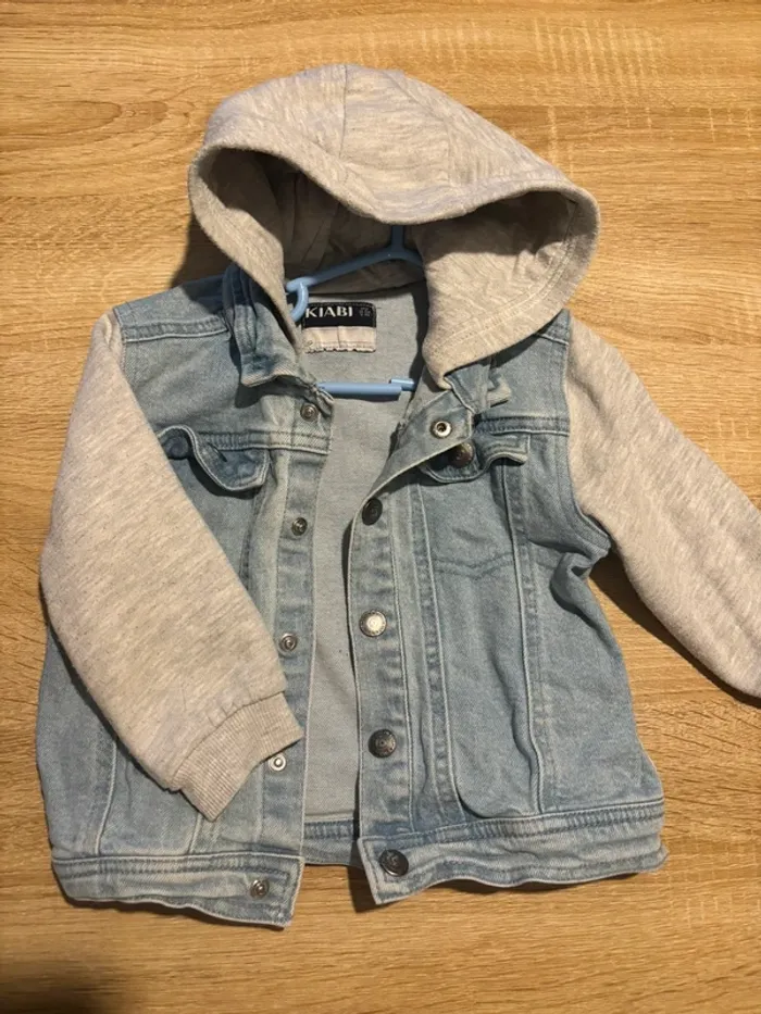 Veste en jean garçon 24 mois