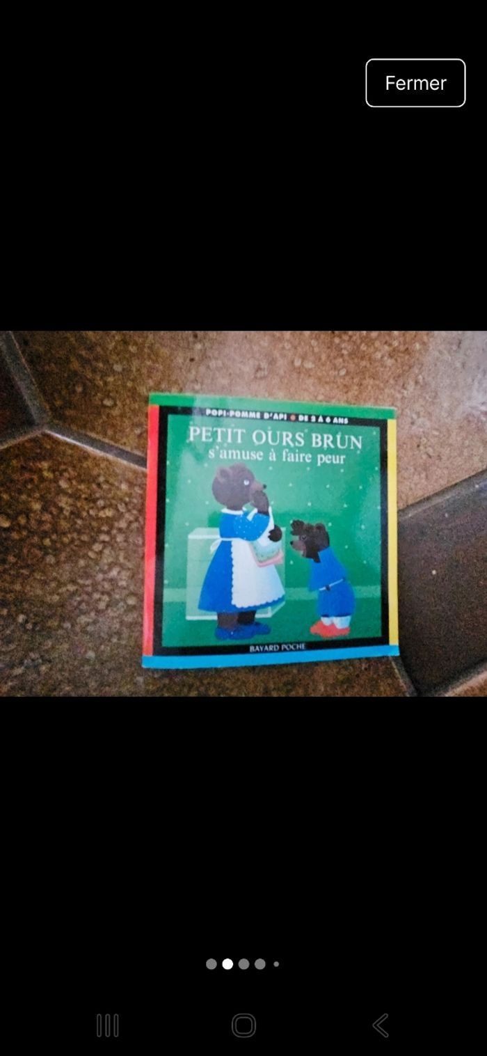 Lot de 2 Livres pour tout petit "petit ours brun" - photo numéro 2
