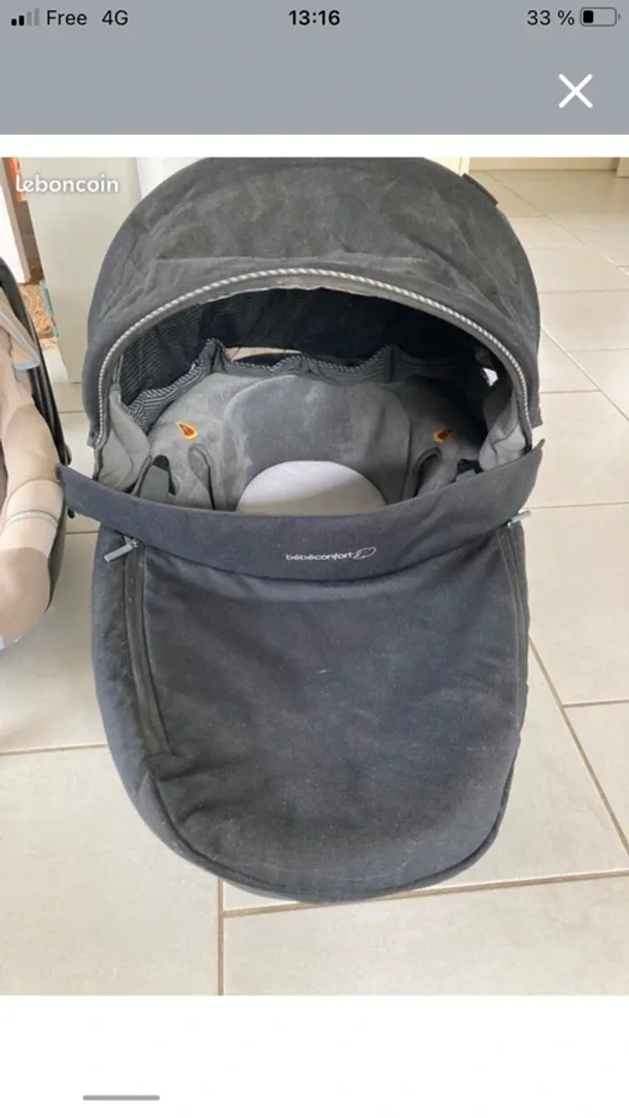 Nacelle et cosy bébé confort - photo numéro 2