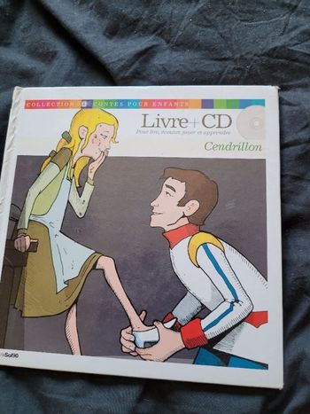 Livre + cd cendrillon