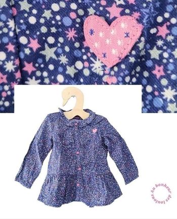 24 mois 2 ans chemise tunique sergent major 86 cm