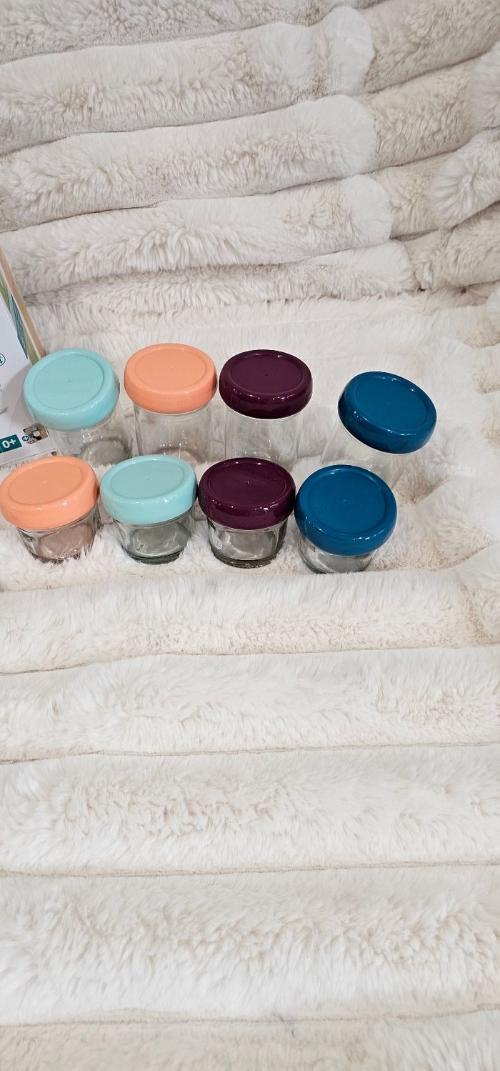 Lot de 8 baby bols en verre baby moov - photo numéro 3