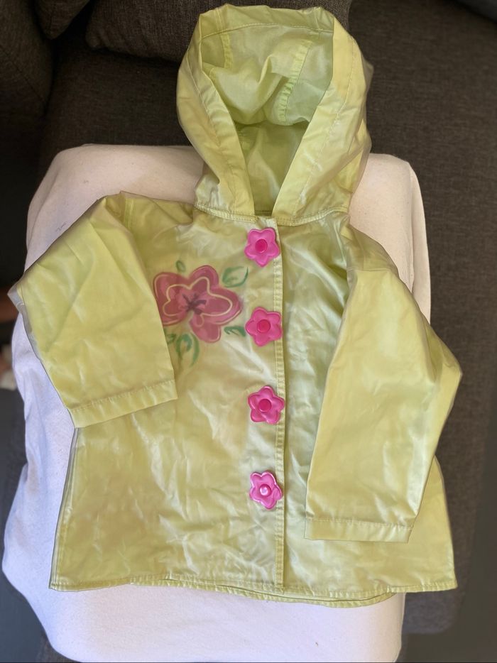 Imperméable vert