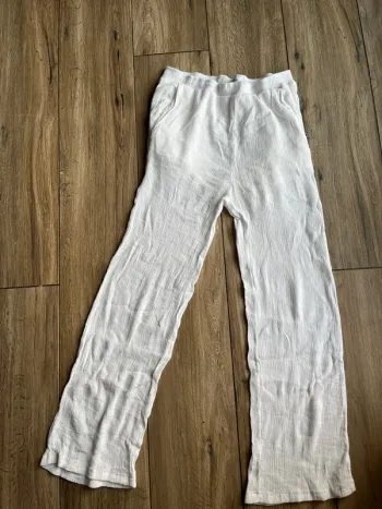 Pantalon souple gaze de coton