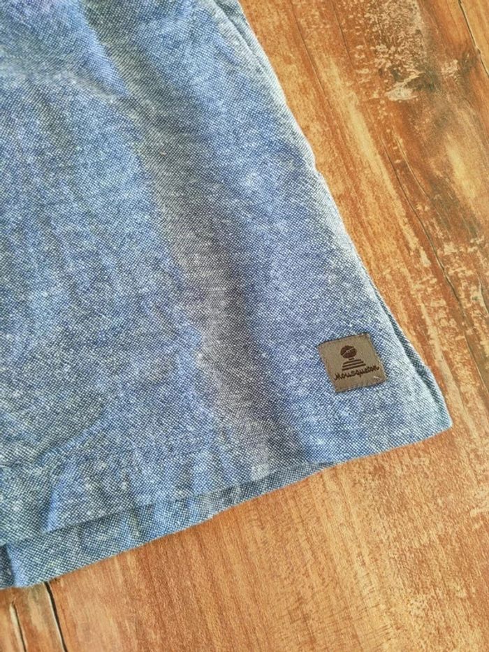 Robe bleu chiné 24 mois - Neuve - photo numéro 2