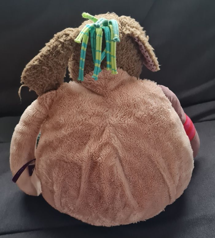 Peluche chien range pyjama 48 cm - Les jolis pas beaux- Moulin Roty - photo numéro 2