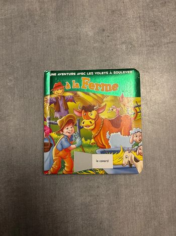 Livre une aventure avec les volets à soulever