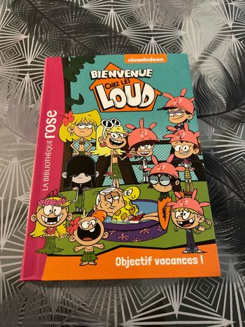 Livre bienvenue chez les loud «  objectif vacances !