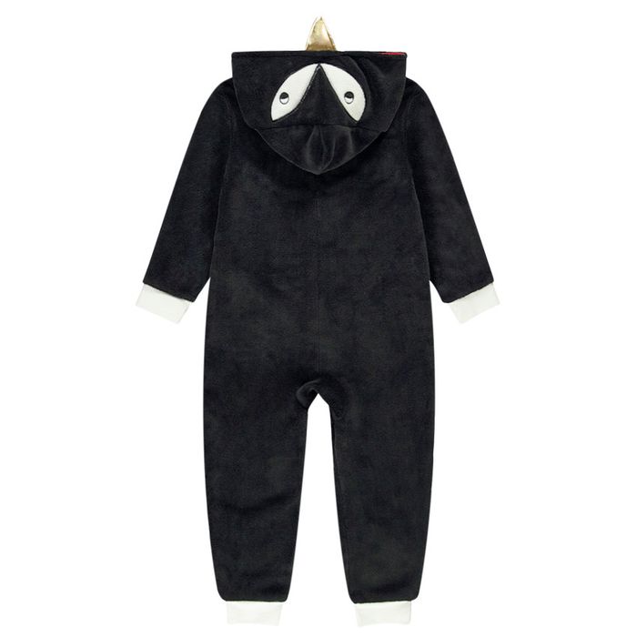 Surpyjama pingouin en polaire à capuche 4a 104cm - photo numéro 8