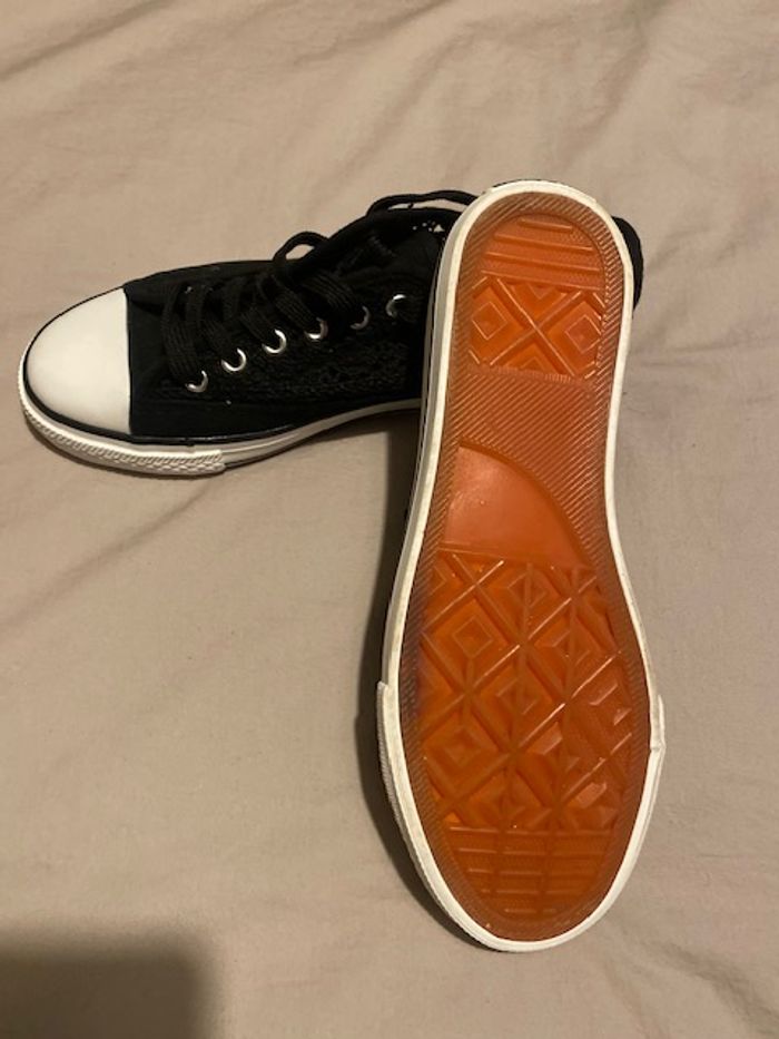 Baskets CONVERSE All Star Crochet - Femme - Noir - photo numéro 4