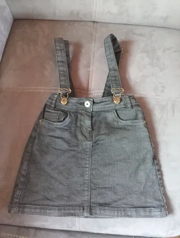 Jupe avec bretelles amovibles Fille 8 ans Tao