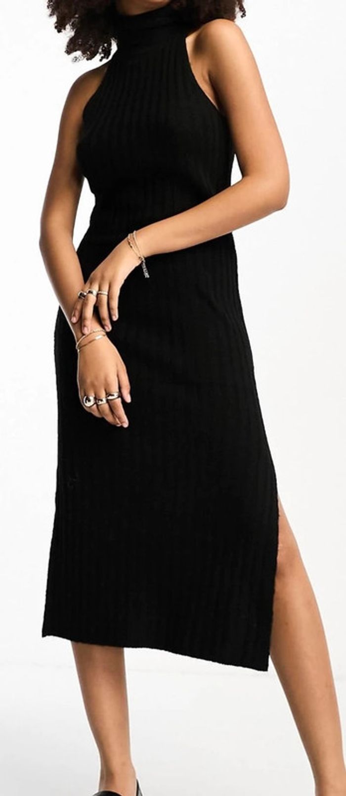 Robe pull, noire, Asos - photo numéro 18