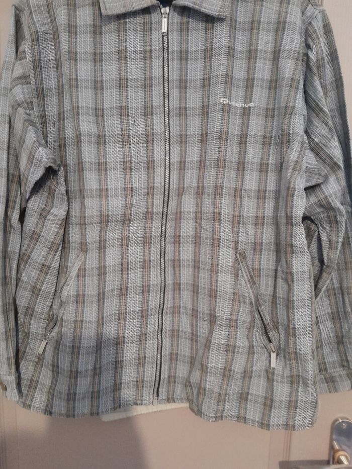 Veste quechua écossais intérieur polaire taille XL - photo numéro 3
