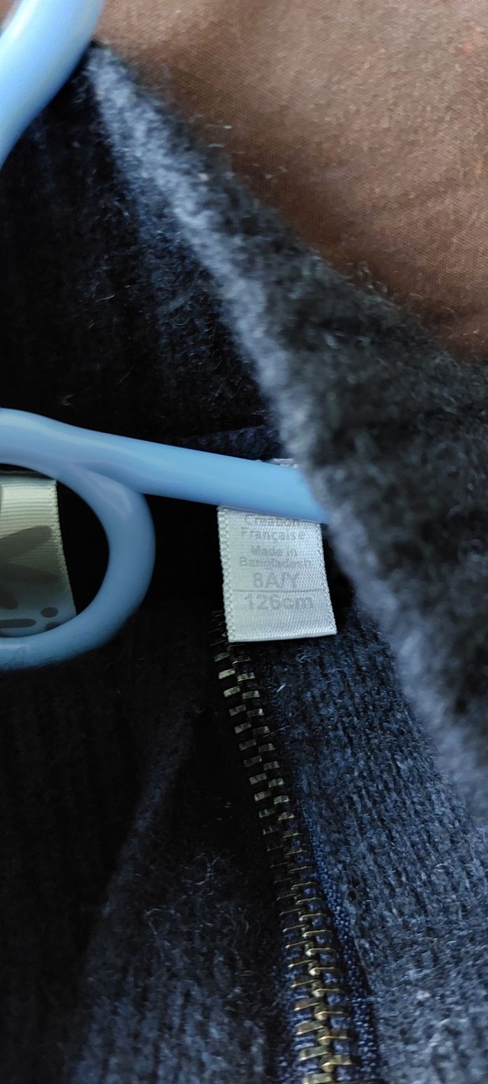 Blazer atypique d'hiver coton & laine - photo numéro 6