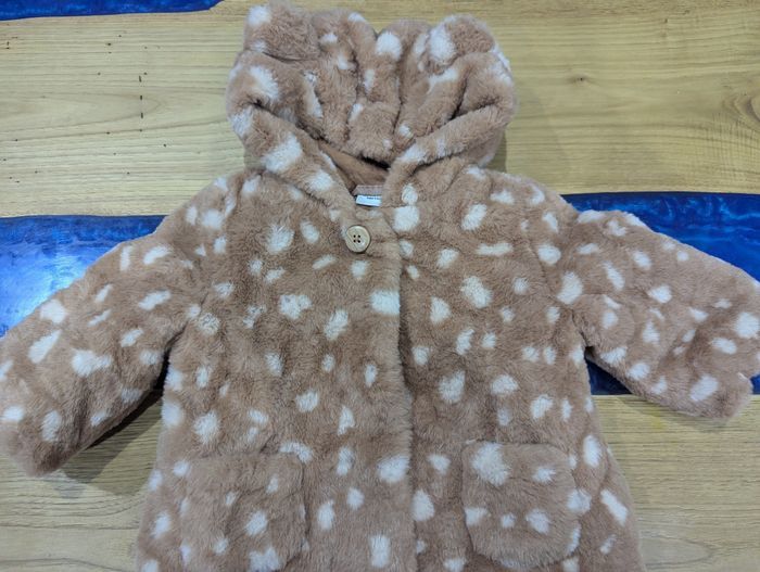 Manteau bébé fille fourrure