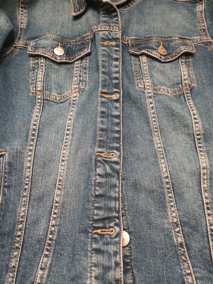 Belle Veste en Jean Groggy JBC taille S - photo numéro 13
