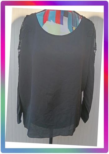 Blouse transparente XL Gérard Pasquier