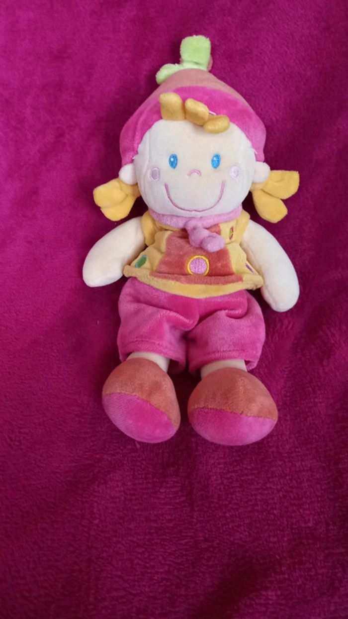 Doudou peluche fille Mots d'enfants