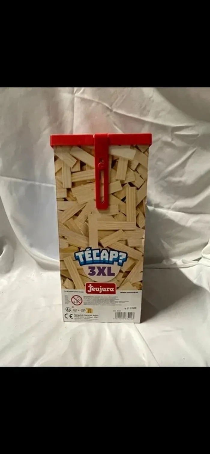 Jeujura- Tecap 3XL jeu de construction en bois 200 pièces - 4 ans et + - photo numéro 2