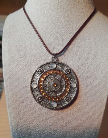 Collier vintage acier inoxydable