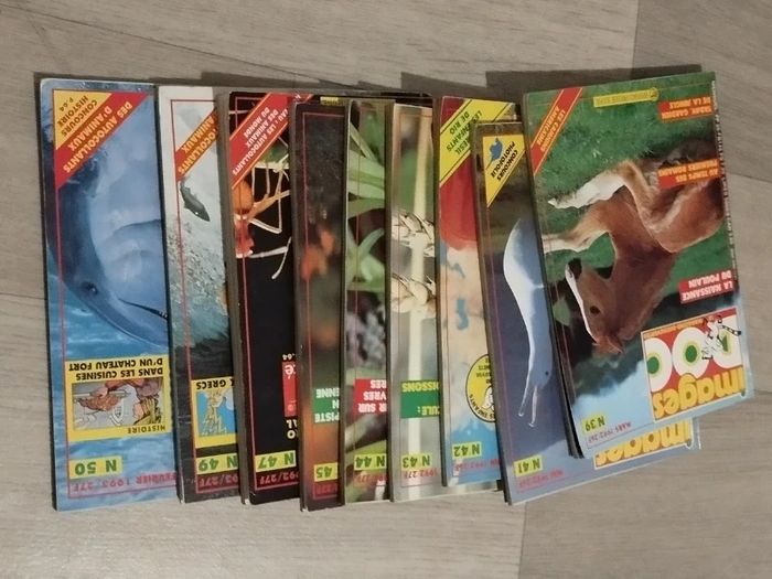 Lot vintage de 9 livres Images Doc année 1992-93 L078  7602495821 - photo numéro 4