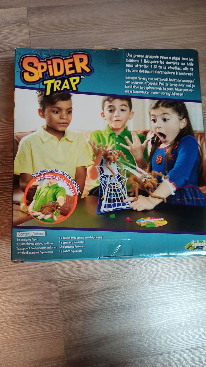 Jeu de société adresse spider trap araignée - photo numéro 3