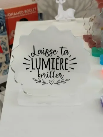 idée cadeau ornement bureau coiffeuse couvre tasse en résine abr015