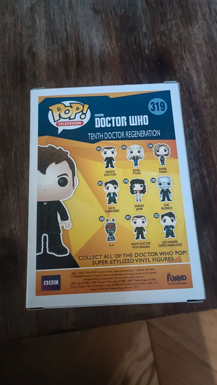 Funko pop tenth doctor regeneration 319 - photo numéro 2