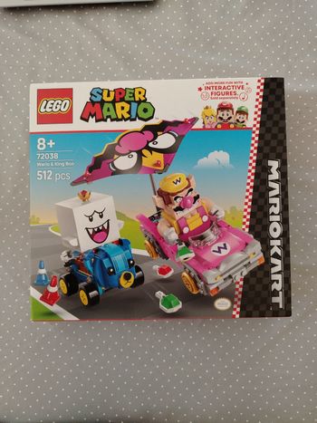 Lego super Mario Mario Kart Wario & King Boo