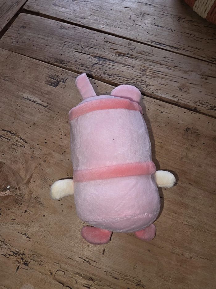 🍓 Peluche Bubble Tea Fraise Kawaii | Porte-clés mignon | Peluche sac | Collection kawaii - photo numéro 3