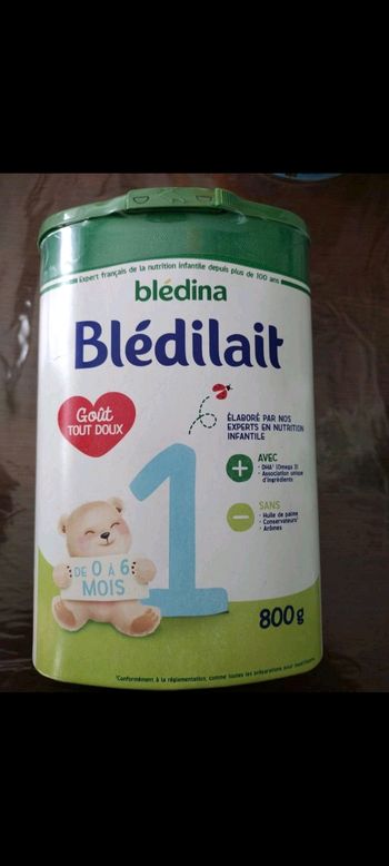 Lait infantile 1 age