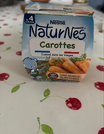  8 Petit pots bébé des 4 mois 