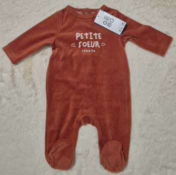 Pyjama/dors bien en velours