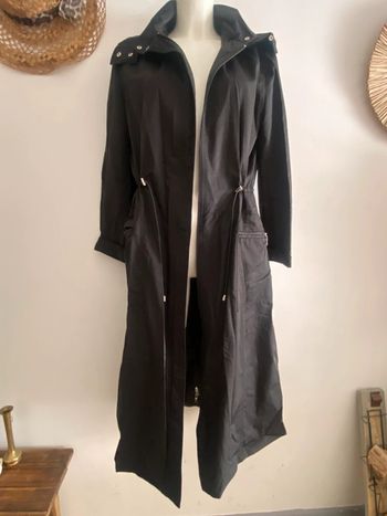 Trench léger  noir taille L