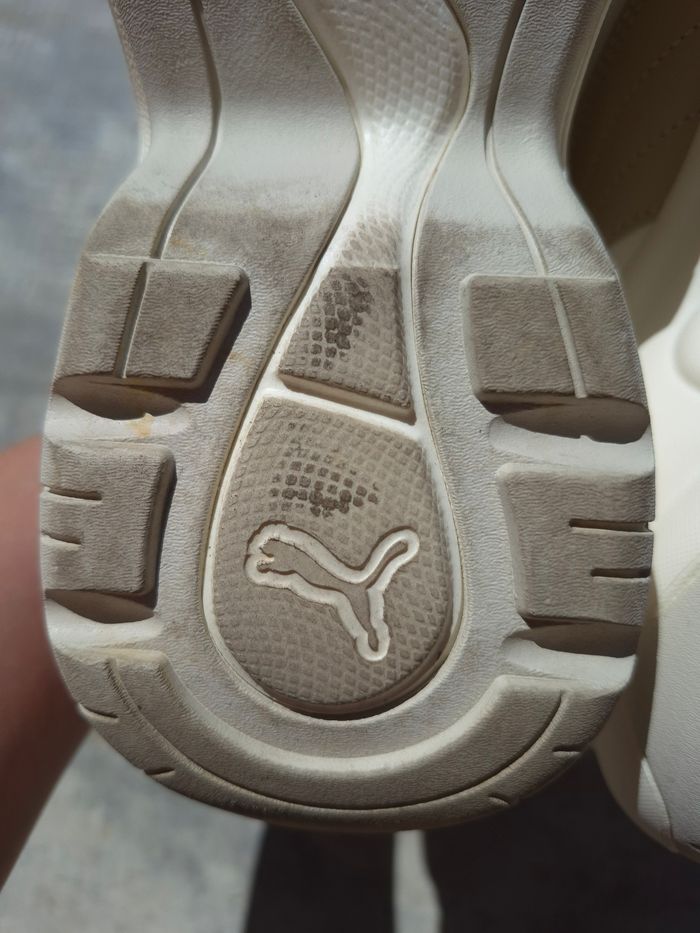 Puma Cilia Wedge beige et blanc - photo numéro 8